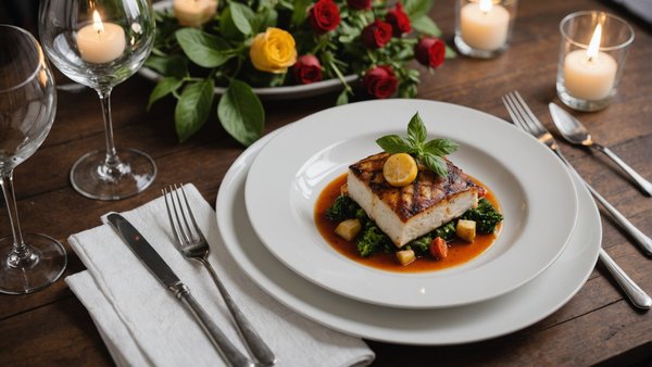 Créer un dîner romantique: idées de menus